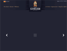 Tablet Screenshot of hotel-stenitzer.com